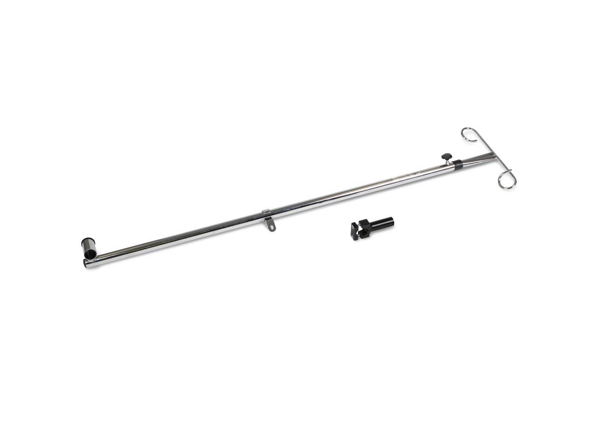 Wheelchair IV Pole Attachments Telescoping (1 Each)