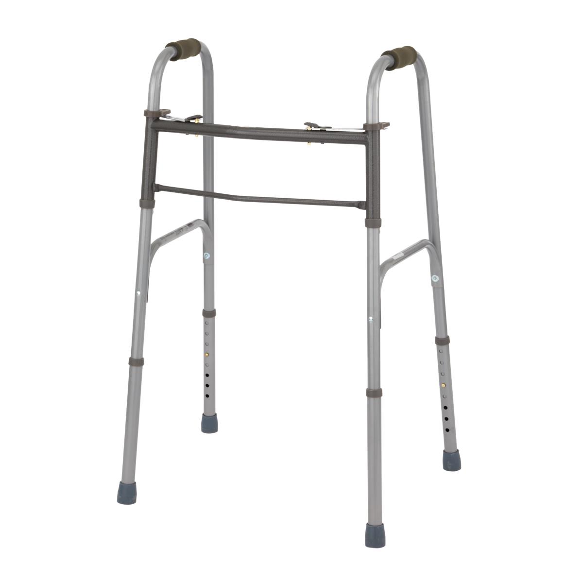 Junior Two-Button Folding Walkers 2 Button Basic (Case of 4)