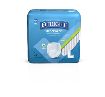 FitRight Extra Protective Adult Incontinence Underwear Unisex