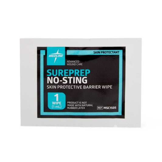 Sureprep No-Sting Skin Protectant Wipe 1ml Barrier Film