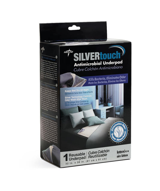 Washable Underpads (retail Packaging) Silvertouch 32 x 36 Twill Face (Case of 6)