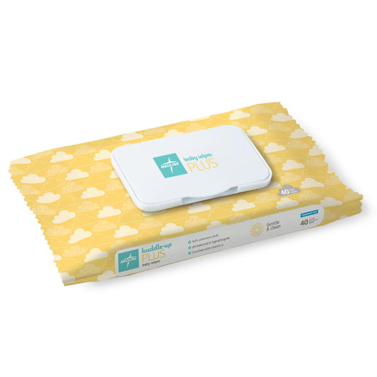 Hypoallergenic Fragrance-Free Baby Wipes Wipe Wet Frag Free 8 x 6" 40ct