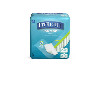 Fitright Underpads Moderate 23 x 36 150/cs