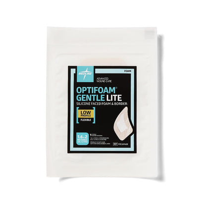 Optifoam Gentle Lite Foam Dressings Bordered 1.6 x 2