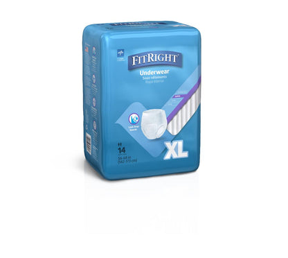 FitRight Protection Plus Super Absorbency Adult Incontinence Underwear Unisex