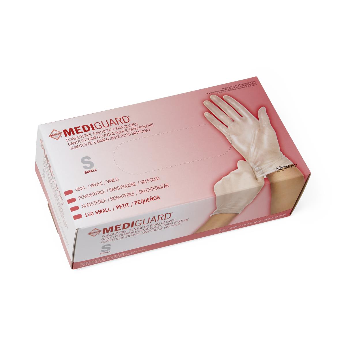 Mediguard Vinyl Synthetic Exam Gloves