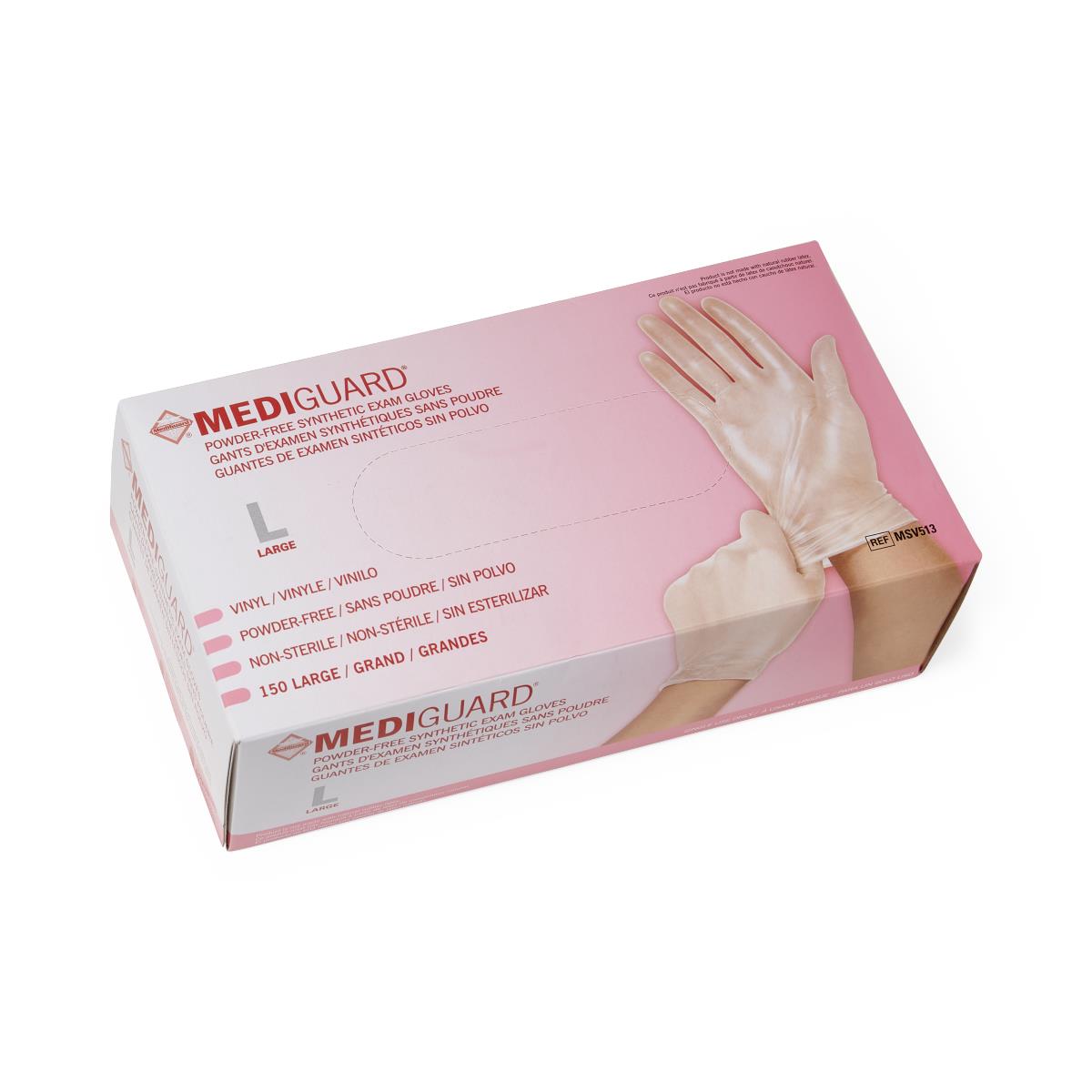 Mediguard Vinyl Synthetic Exam Gloves