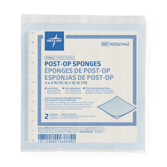 Post-Op Sterile Gauze Sponges 4 x 4 2/pack