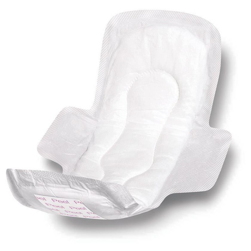 Adhesive Sanitary Pads with Wings 11 in Maxi with wings N-Sterile
