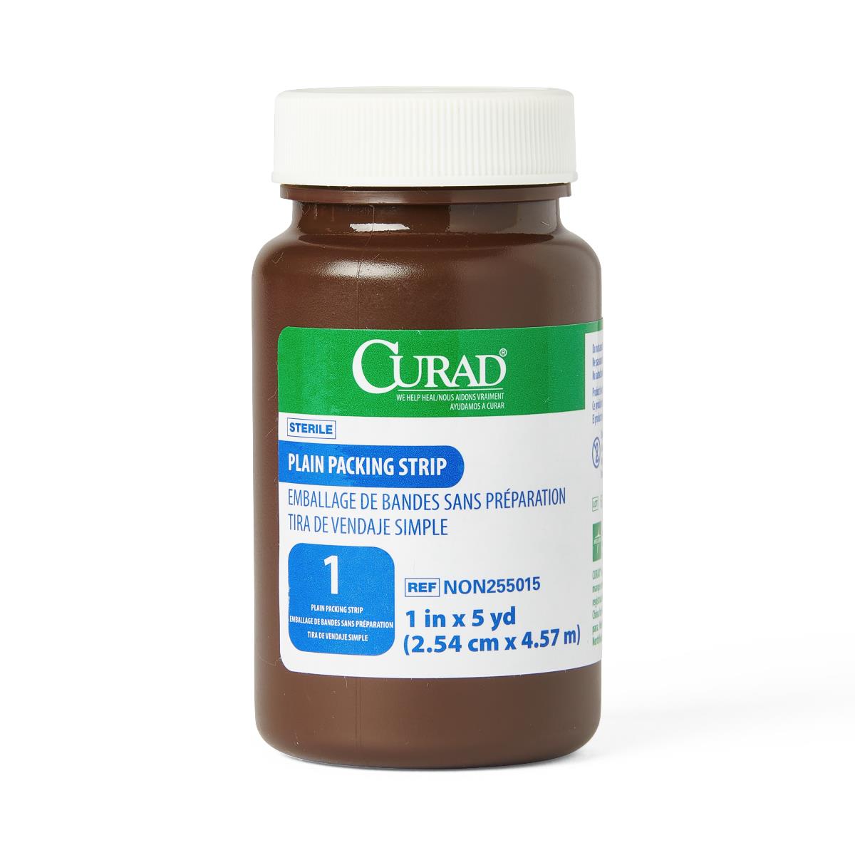 Curad Sterile Packing Strips Gauze Plain