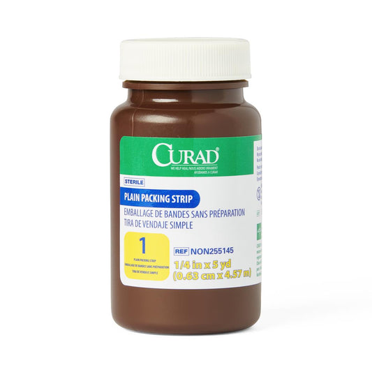 Curad Sterile Packing Strips Gauze Plain 1/4" x 5yd