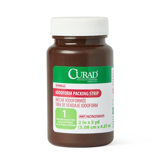 Curad Sterile Iodoform Packing Strips Gauze 2" x 5yd