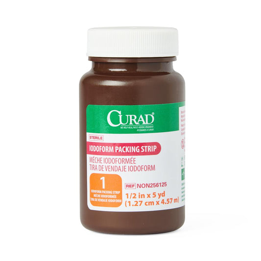 Curad Sterile Iodoform Packing Strips Gauze 1/2" x 5yd St