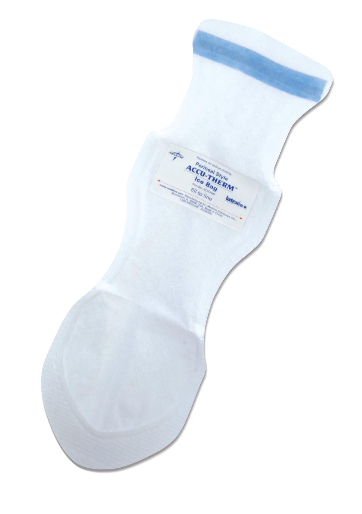 Refillable Ice Bags with Flexible Wire Closure Perineal