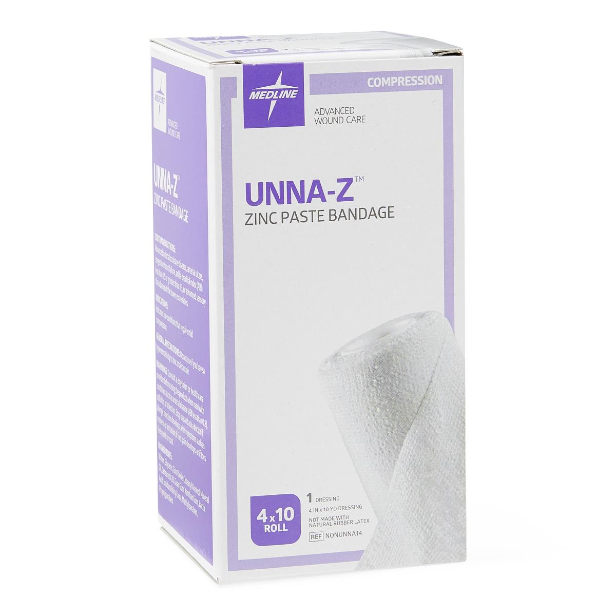 Unna-Z Zinc Oxide Compression Bandage 4 IN x 10yds 1ct