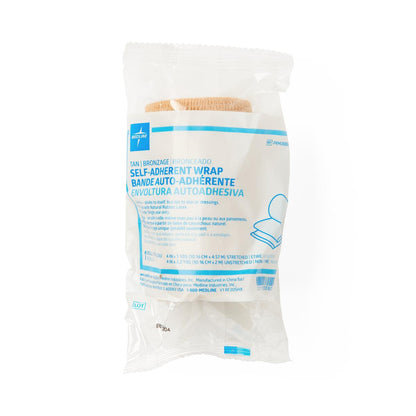 Nonsterile Self-Adherent Wrap Bandage Cohesive Tan
