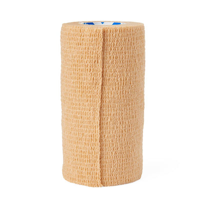 Nonsterile Self-Adherent Wrap Bandage Cohesive Tan 4 x 5yd