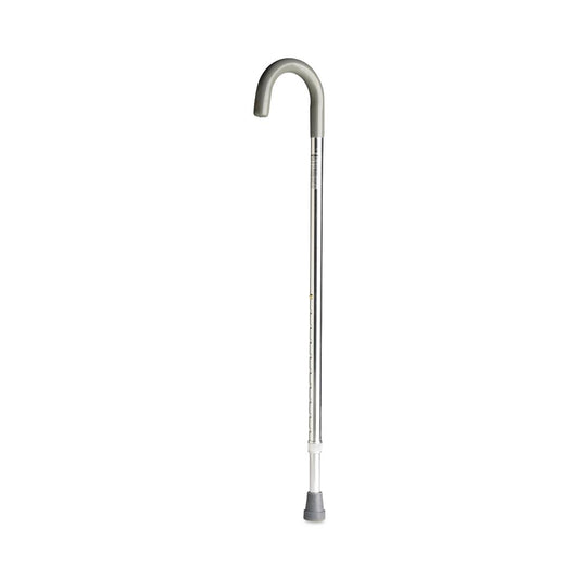 Shepherd's Crook Handled Canes Cane Chrome Standard Handle