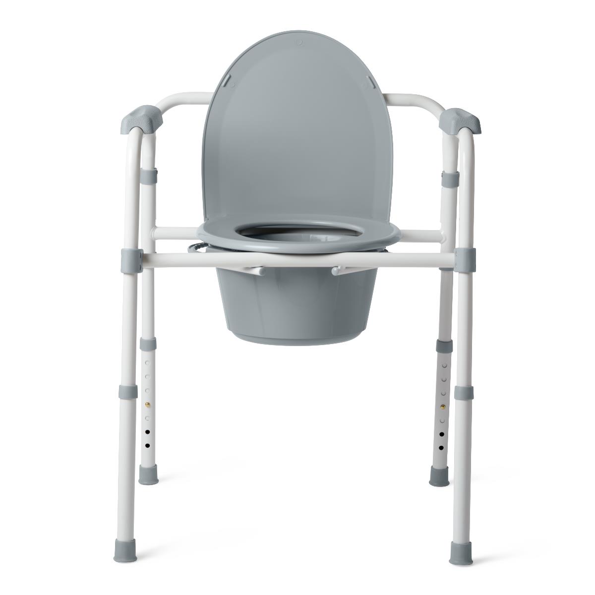 Standard Steel Commode 3 in 1 Folding (1 Each)