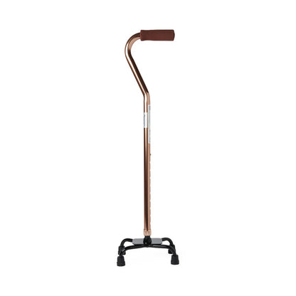 Aluminum Quad Canes Cane Small Base Bronze