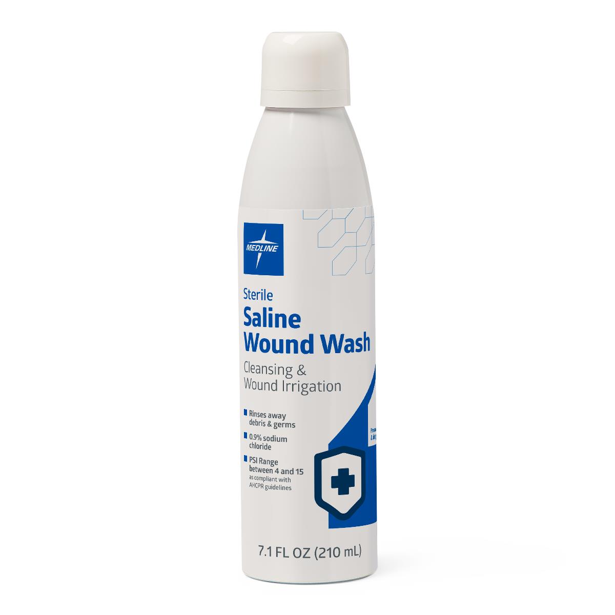 Saline Wound Wash Can Spray 7.1-Oz Sterile