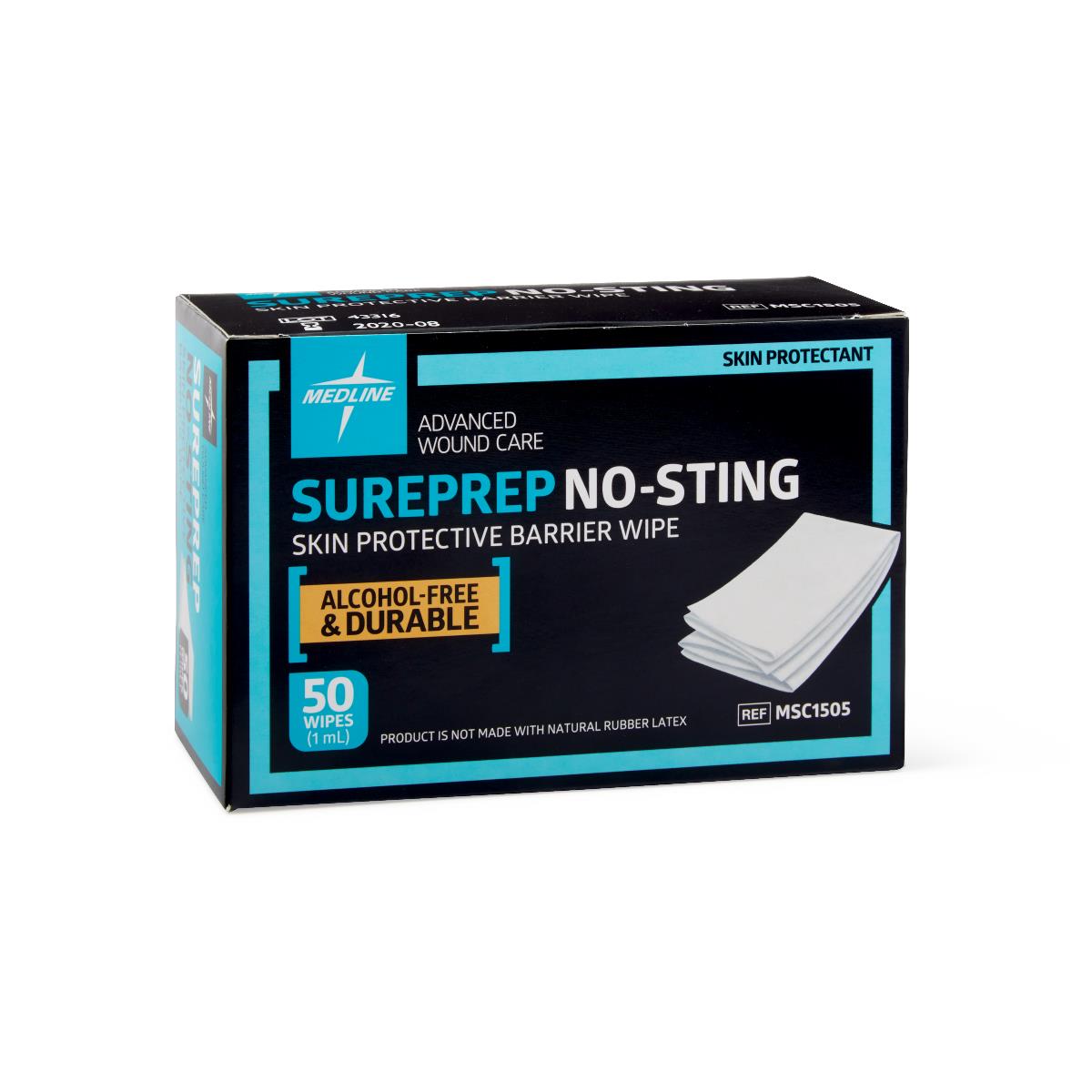 Sureprep No-Sting Skin Protectant Wipe 1ml Barrier Film