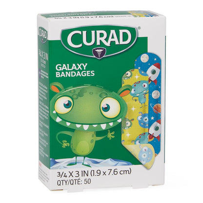 Curad Galaxy Adhesive Bandages Plsc 3/4" x 3 St