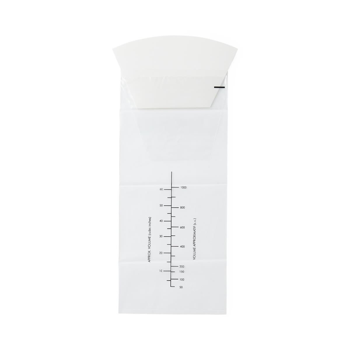 Emesis Bags with Paper Funnel Clear