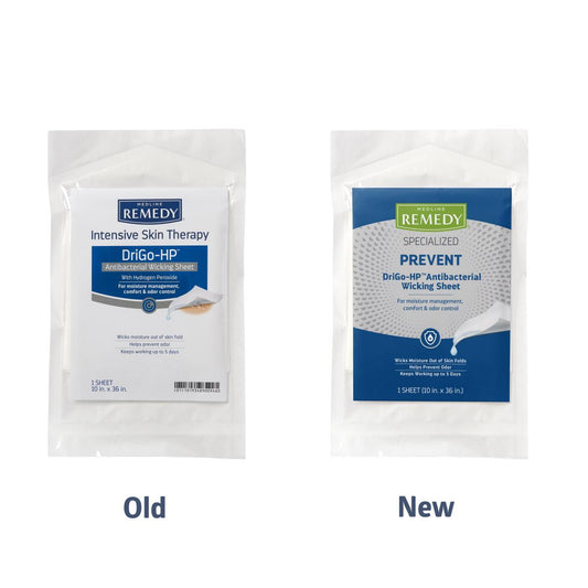 Remedy Specialized Drigo-HP Antibacterial Wicking Sheets 10 x 36