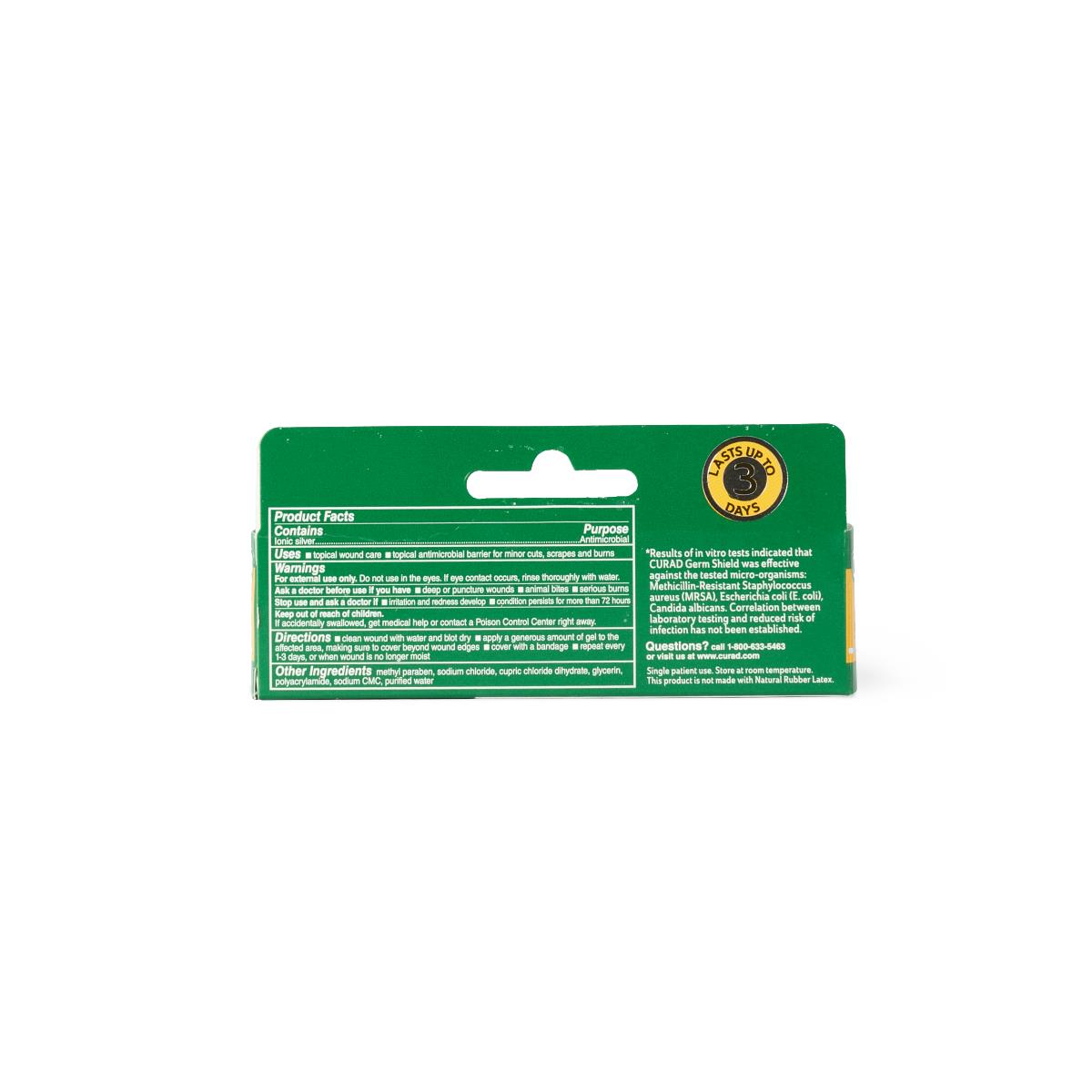 CURAD Germ Shield Wound Gel 0.5 oz Tube