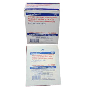 Compdress Island Dressing 4" x 10" 25 Count