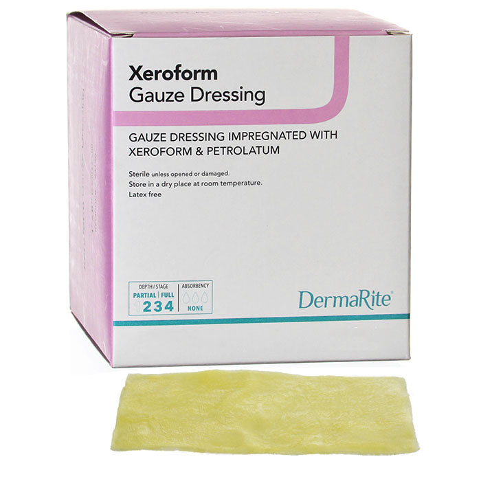 Xeroform Gauze Wound Dressing, 2" x 2"