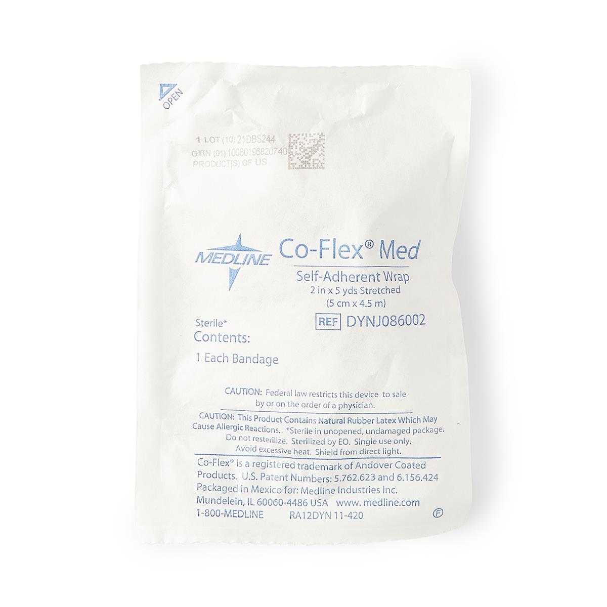 CoFlex Latex Cohesive Bandages Self Adherent Sterile