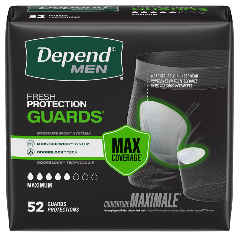 Depend® Bladder Control Pad, One Size Fits Most