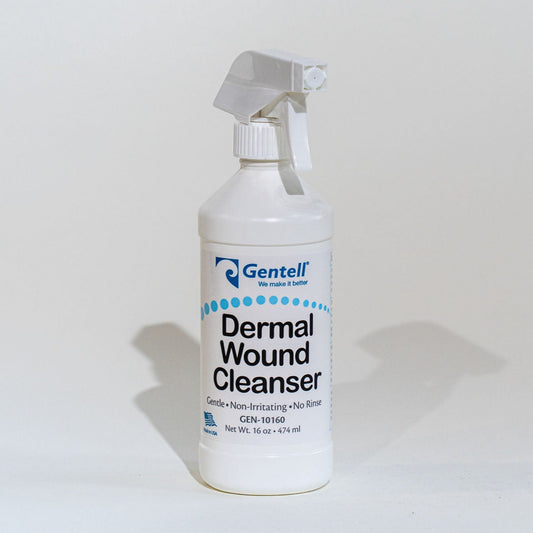 Gentell Dermal Wound Cleanser Non-Sterile Trigger Spray Bottle 16 oz