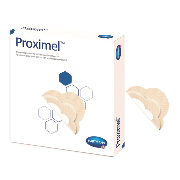 Proximel Silicone Dressing with Border Sacrum