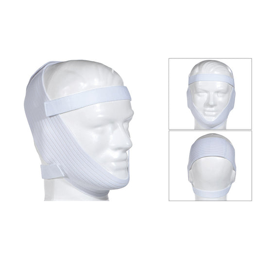 Premium Chin Strap, White 1ct