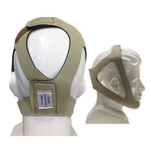 Topaz Style Chinstrap, Adjustable, Tan 1ct