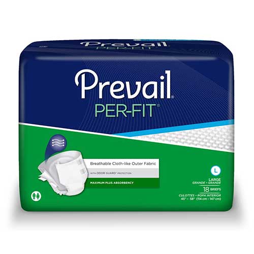 Prevail Per-Fit Adult Brief Large 45" - 58"
