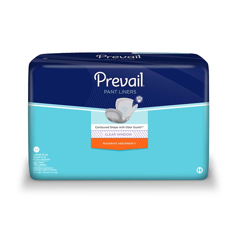 Prevail Pant Liner Elastic Large Plus 13" x 28"