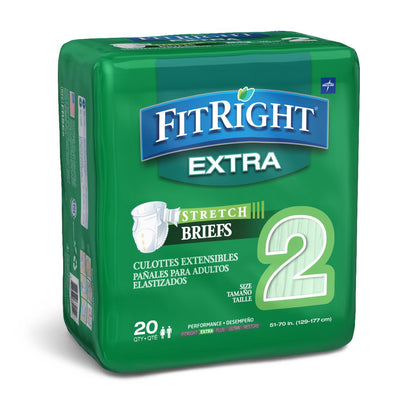 Fitright Extra Stretch Briefs x Large/ 51-70