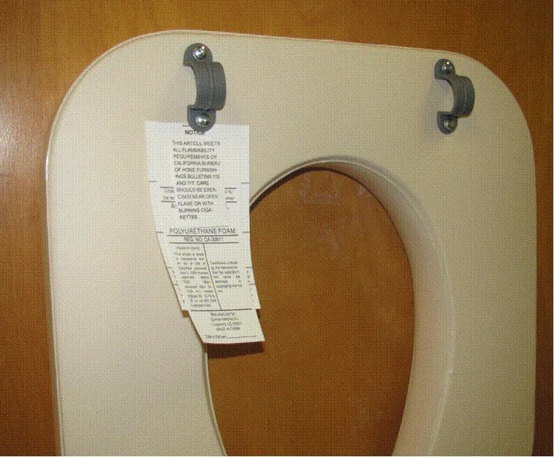 RPO Seat Pads Seatpad with hardware (1 Each)