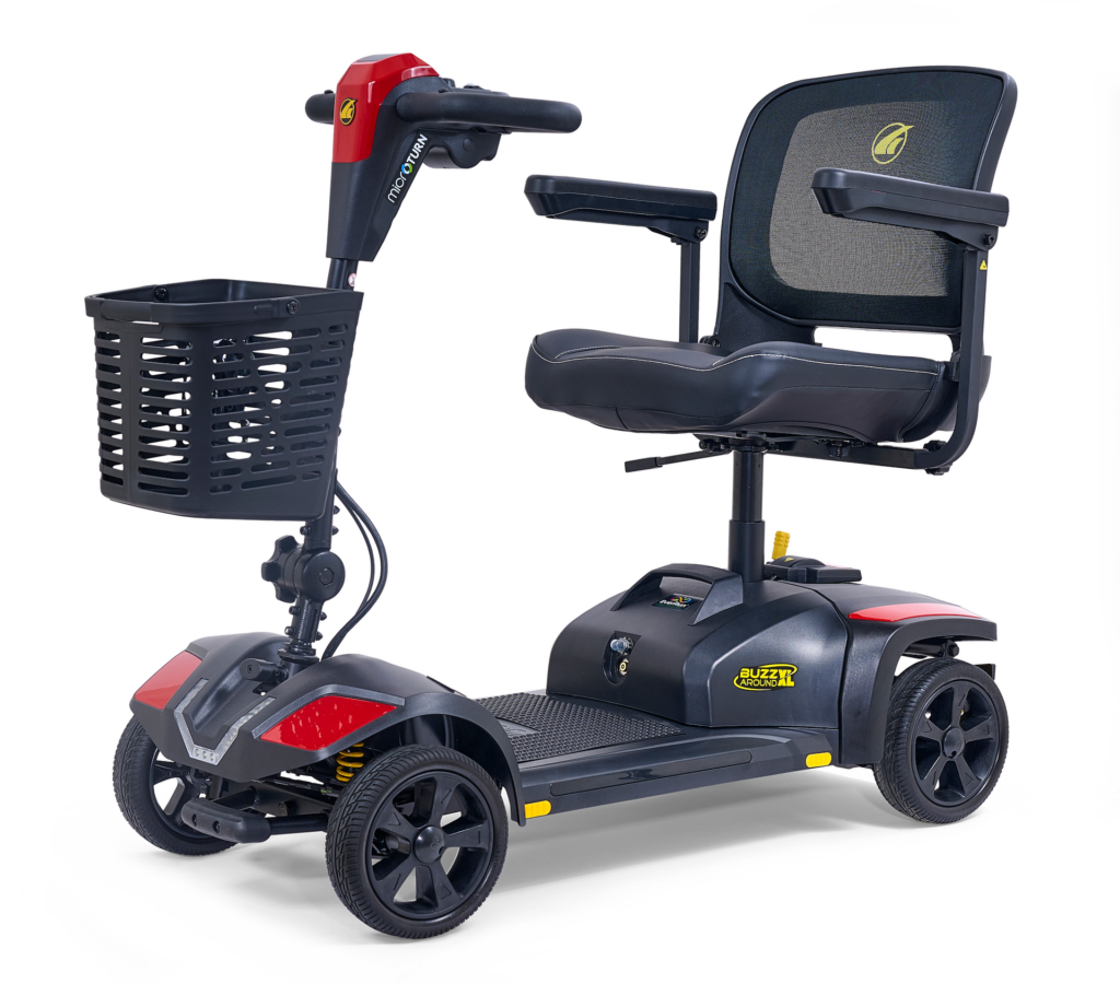 Buzzaround XL 4-Wheel Travel Mobility Scooter GB150