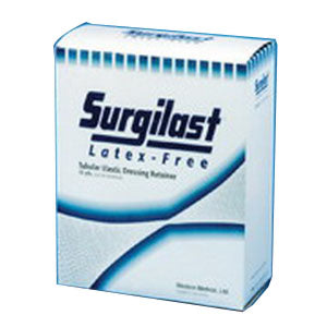 Surgilast Latex-Free Tubular Elastic Dressing Retainer, Size 2, 7" x 25 yds. (Small: Hand, Arm, Leg and Foot) 1ct