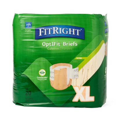 FitRight OptiFit Extra Incontinence Briefs