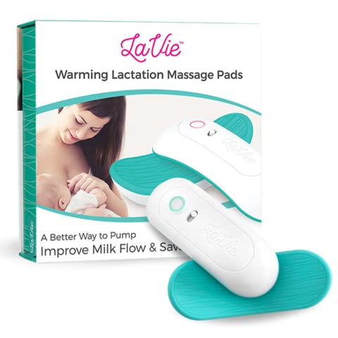LaVie Warming Lactation Massage Pads Teal