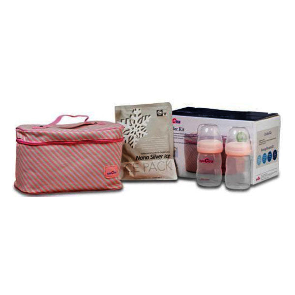 Spectra Cooler with Ice Pack and Two Bottles