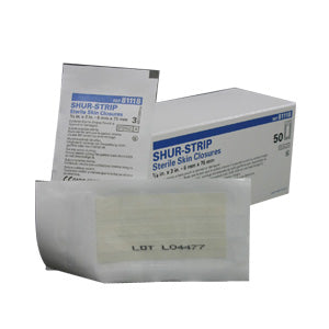 Shur Strips Wound Closure Strip 1/4" x 3" 50 Count