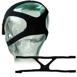 CPAP Universal 4-point Headgear with Straps Unisize Black