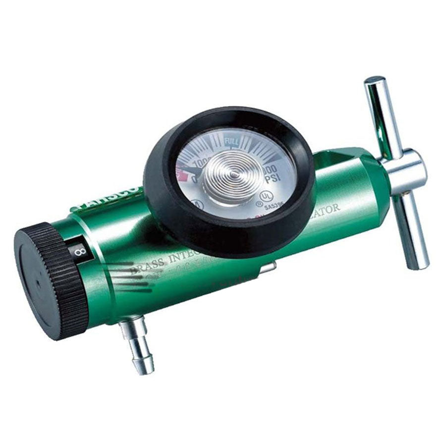 Mini CGA 870 Style Regulator, 0-15 LPM 1ct